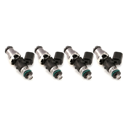 Honda/Acura K- Series Injector Dynamics ID1050X Injectors 14mm (Grey) Adaptor Top (Set of 4) - 050.48.14.14.4