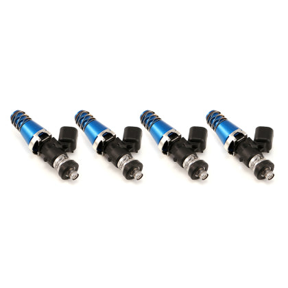 Honda B Series Injector Dynamics 1340cc Injectors - 60mm Length - 11mm Blue Top - 14mm Lower O-Ring (Set of 4) - 1300.60.11.14.4