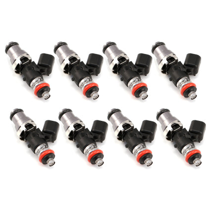 LS Injector Dynamics ID1050X Injectors 14mm (Grey) Adaptor Top (Set of 8) - 1050.48.14.15.8
