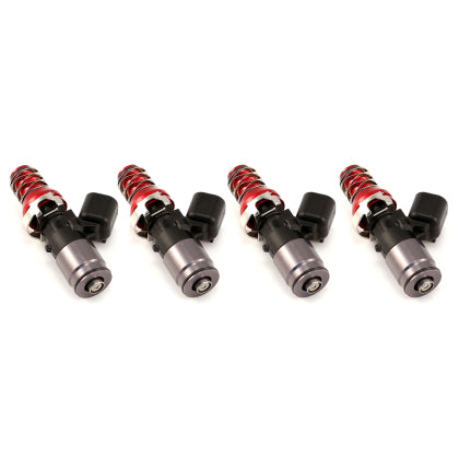 Subaru WRX/STI Injector Dynamics ID1050X Injectors WRX-16B Bottom Adaptors 11mm (Red) - 1050.48.11.WRX.4Adaptors (Set of 4) -
